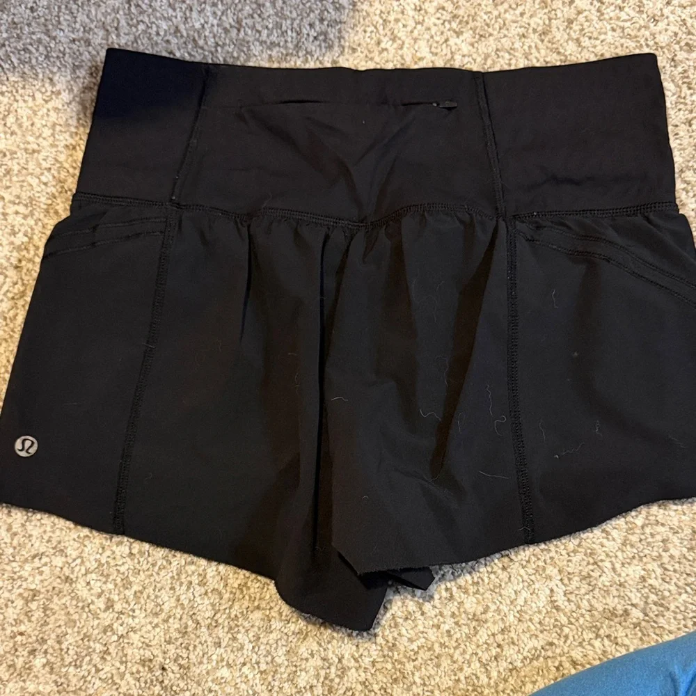 Lululemon high waisted shorts - Picture 2 of 4